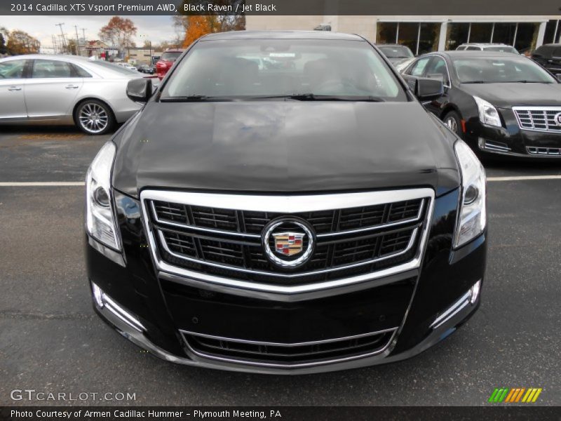 Black Raven / Jet Black 2014 Cadillac XTS Vsport Premium AWD