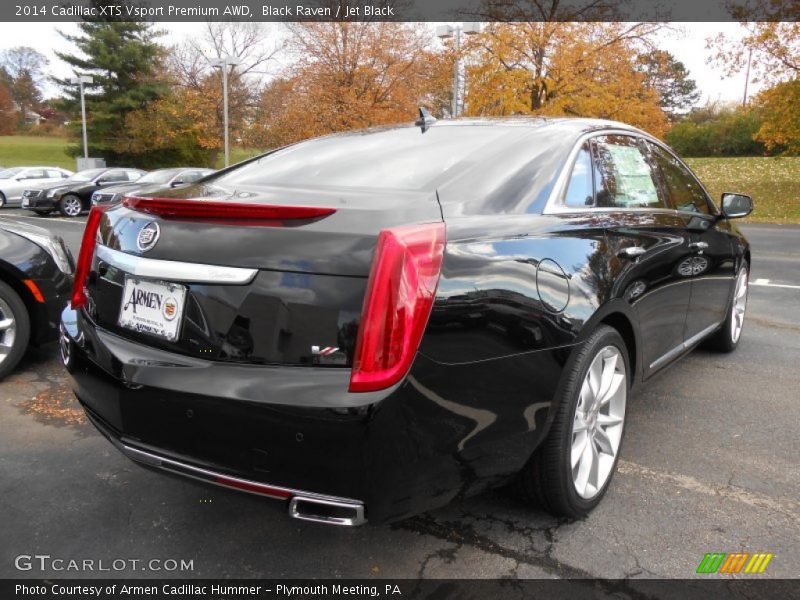 Black Raven / Jet Black 2014 Cadillac XTS Vsport Premium AWD