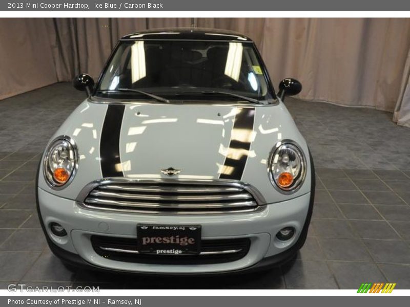 Ice Blue / Carbon Black 2013 Mini Cooper Hardtop