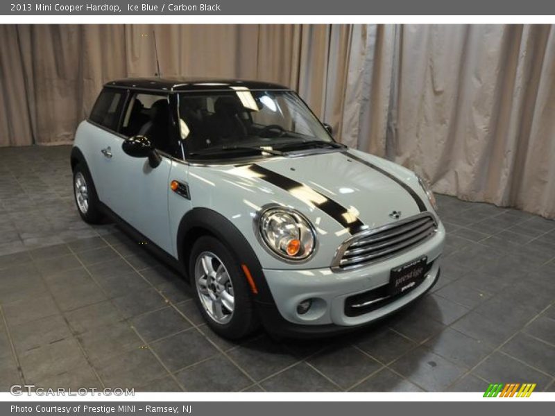 Ice Blue / Carbon Black 2013 Mini Cooper Hardtop