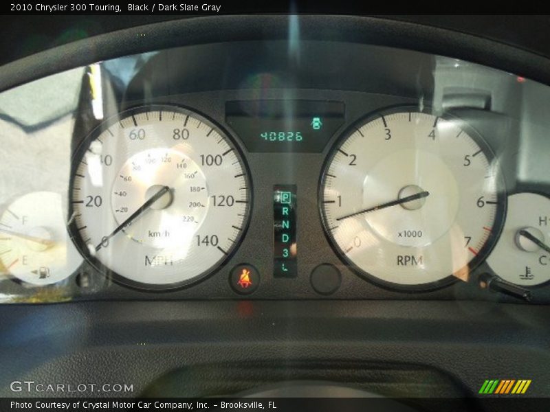 Black / Dark Slate Gray 2010 Chrysler 300 Touring