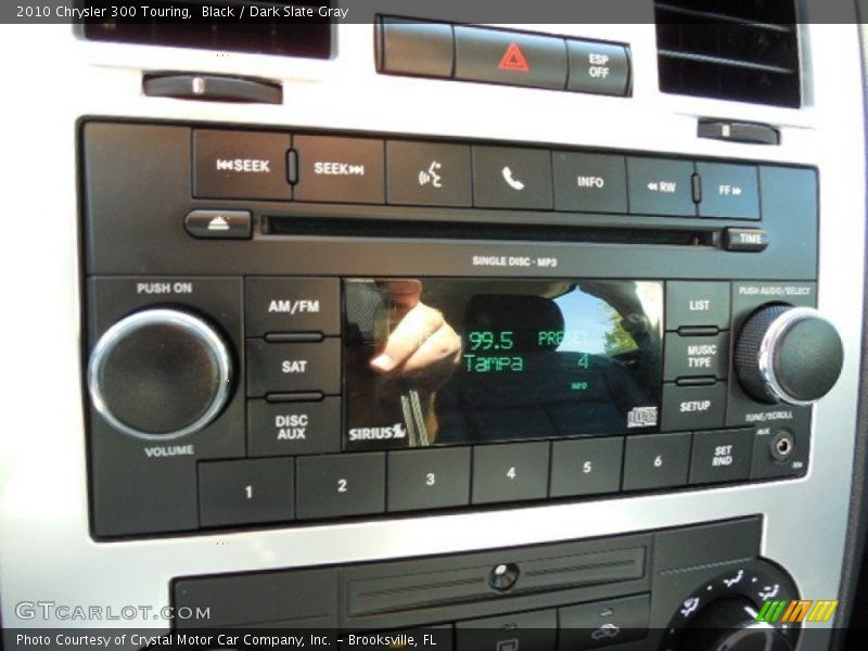 Black / Dark Slate Gray 2010 Chrysler 300 Touring