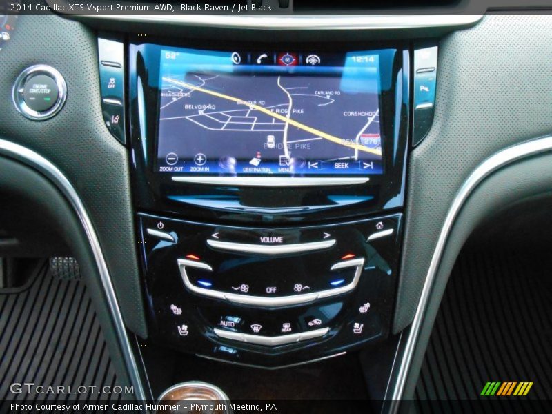 Black Raven / Jet Black 2014 Cadillac XTS Vsport Premium AWD