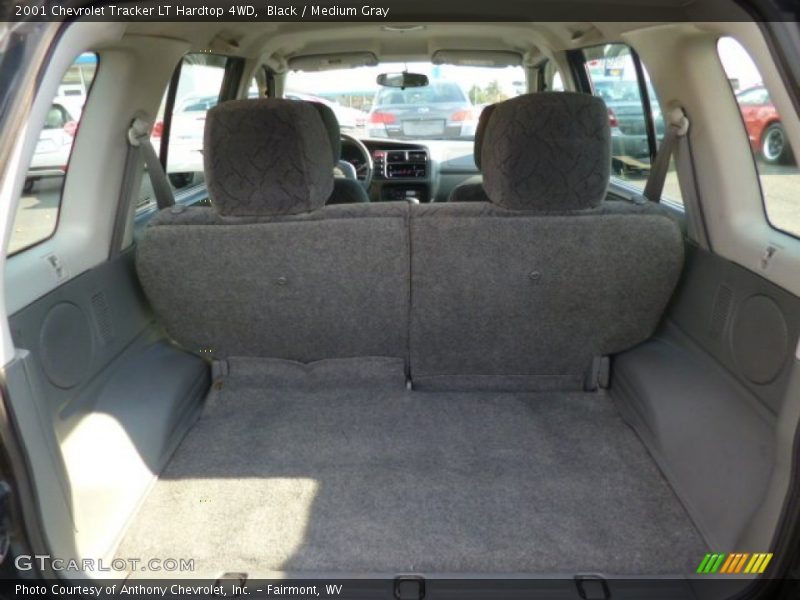 Black / Medium Gray 2001 Chevrolet Tracker LT Hardtop 4WD