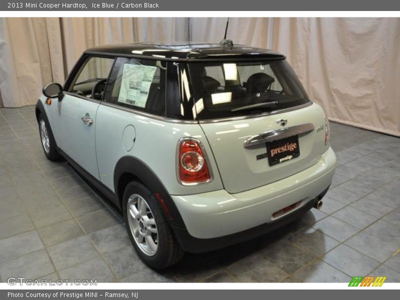 Ice Blue / Carbon Black 2013 Mini Cooper Hardtop