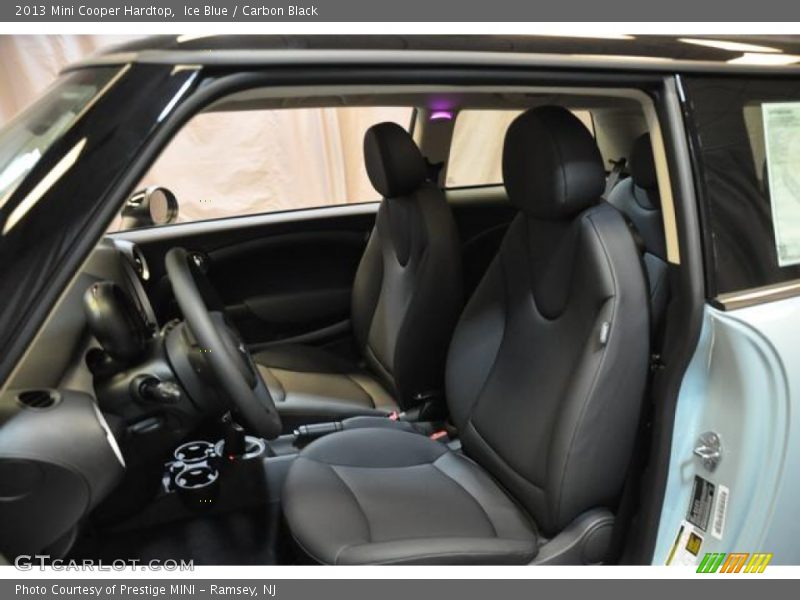 Ice Blue / Carbon Black 2013 Mini Cooper Hardtop