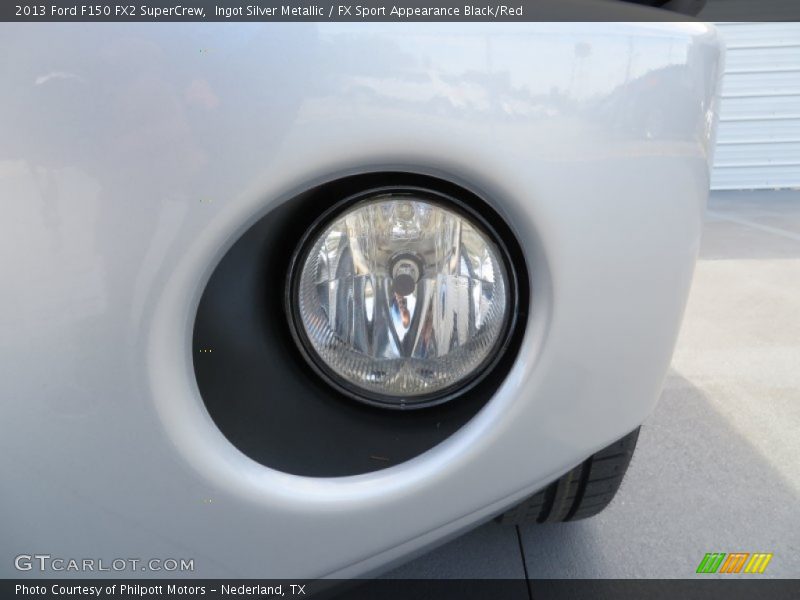 Ingot Silver Metallic / FX Sport Appearance Black/Red 2013 Ford F150 FX2 SuperCrew