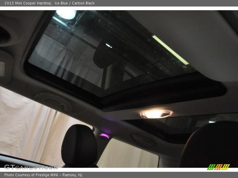 Ice Blue / Carbon Black 2013 Mini Cooper Hardtop