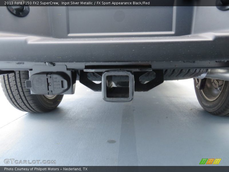 Ingot Silver Metallic / FX Sport Appearance Black/Red 2013 Ford F150 FX2 SuperCrew