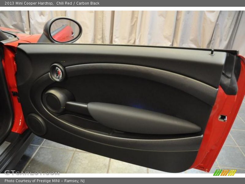 Chili Red / Carbon Black 2013 Mini Cooper Hardtop