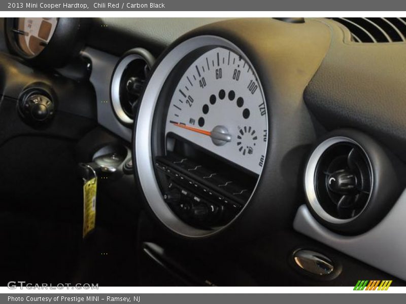 Chili Red / Carbon Black 2013 Mini Cooper Hardtop