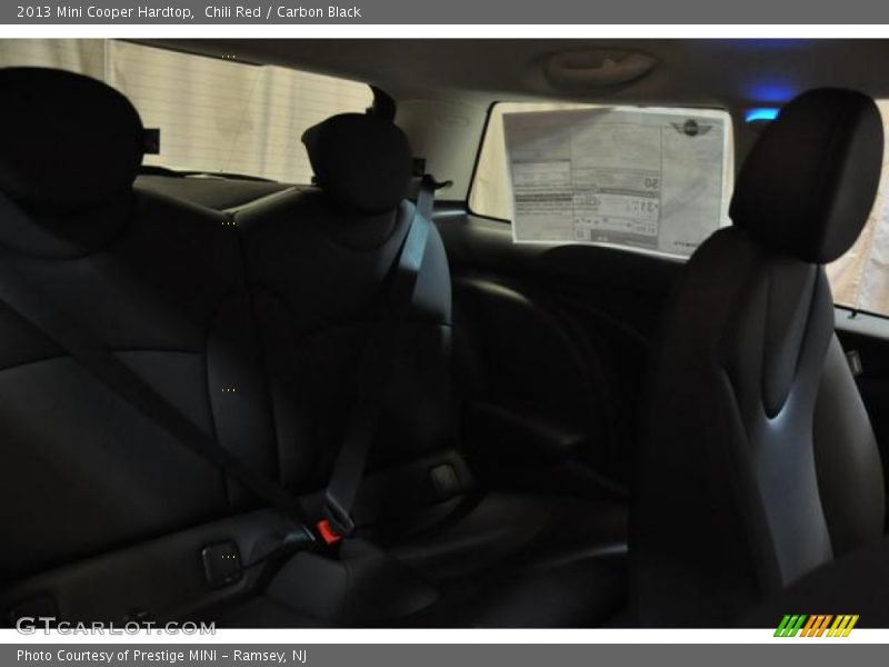 Chili Red / Carbon Black 2013 Mini Cooper Hardtop
