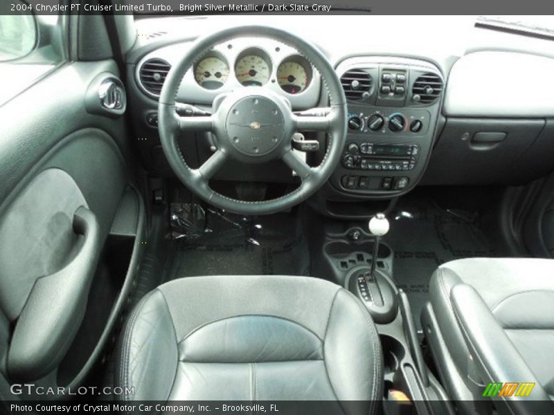 Bright Silver Metallic / Dark Slate Gray 2004 Chrysler PT Cruiser Limited Turbo