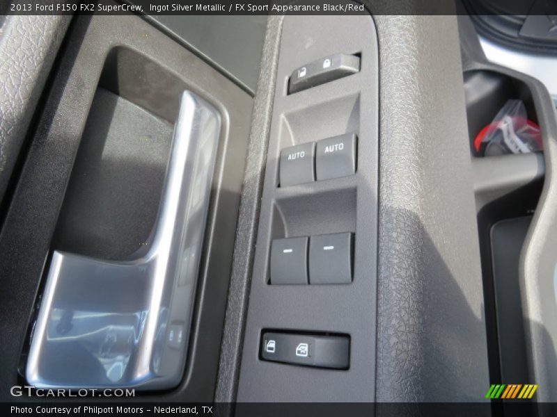 Ingot Silver Metallic / FX Sport Appearance Black/Red 2013 Ford F150 FX2 SuperCrew