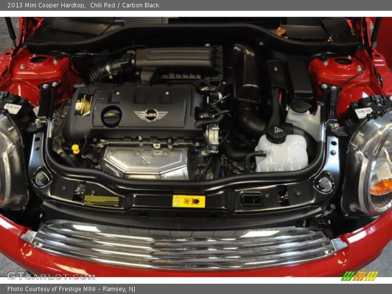 Chili Red / Carbon Black 2013 Mini Cooper Hardtop