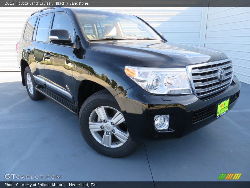 Black / Sandstone 2013 Toyota Land Cruiser