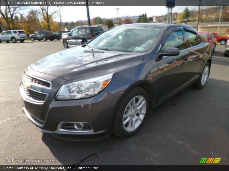 Taupe Gray Metallic / Jet Black 2013 Chevrolet Malibu ECO