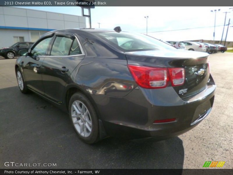 Taupe Gray Metallic / Jet Black 2013 Chevrolet Malibu ECO