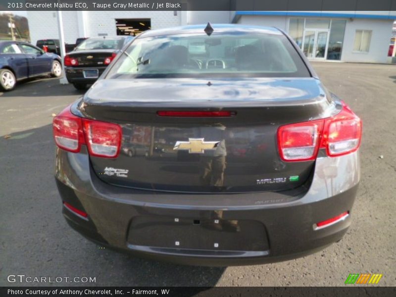 Taupe Gray Metallic / Jet Black 2013 Chevrolet Malibu ECO