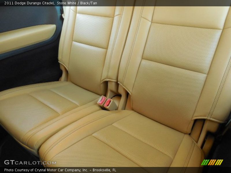 Stone White / Black/Tan 2011 Dodge Durango Citadel