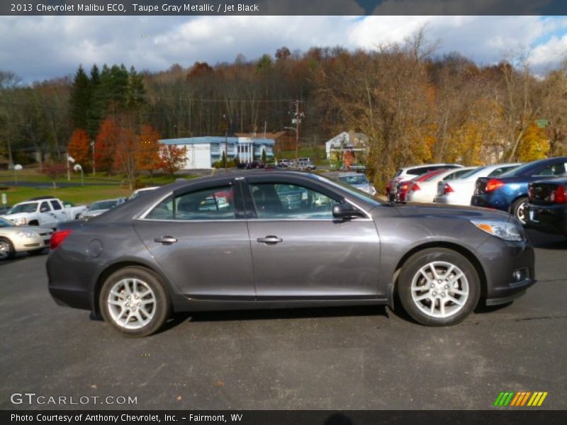 Taupe Gray Metallic / Jet Black 2013 Chevrolet Malibu ECO
