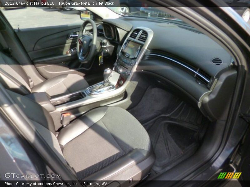 Taupe Gray Metallic / Jet Black 2013 Chevrolet Malibu ECO
