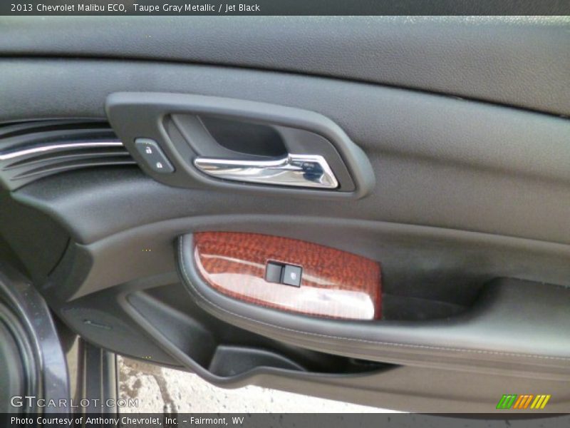 Taupe Gray Metallic / Jet Black 2013 Chevrolet Malibu ECO