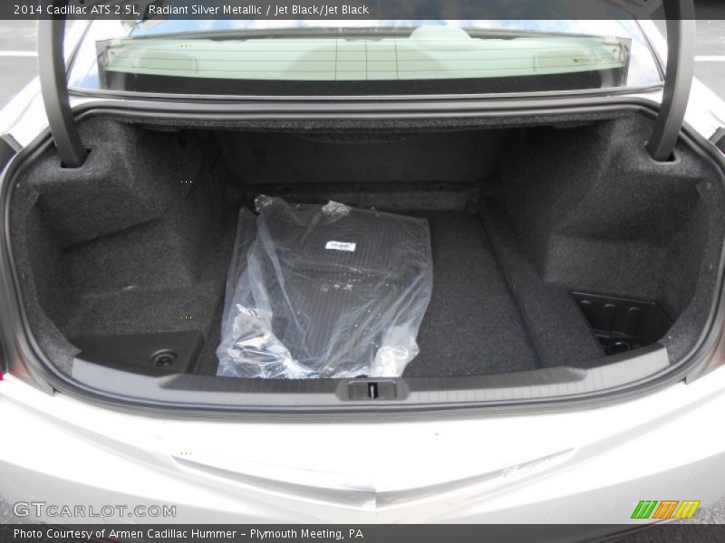 Radiant Silver Metallic / Jet Black/Jet Black 2014 Cadillac ATS 2.5L