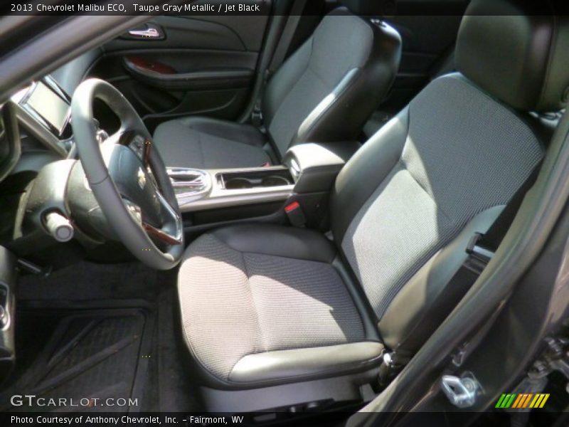 Taupe Gray Metallic / Jet Black 2013 Chevrolet Malibu ECO