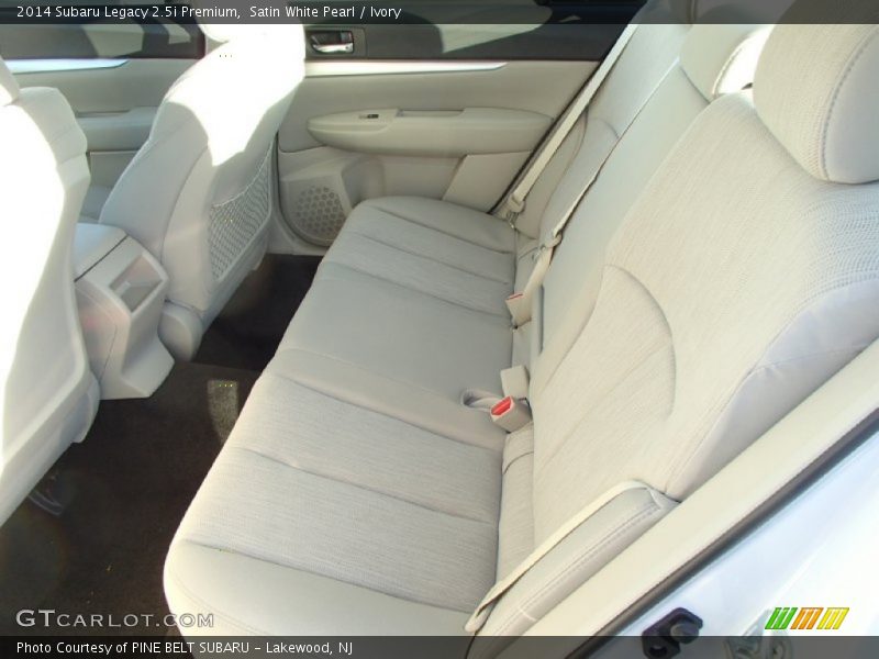 Satin White Pearl / Ivory 2014 Subaru Legacy 2.5i Premium