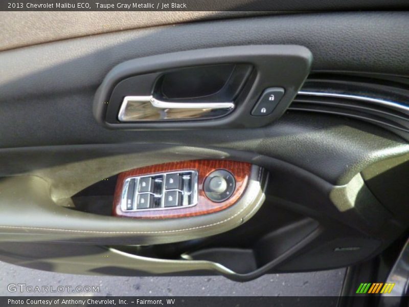 Taupe Gray Metallic / Jet Black 2013 Chevrolet Malibu ECO