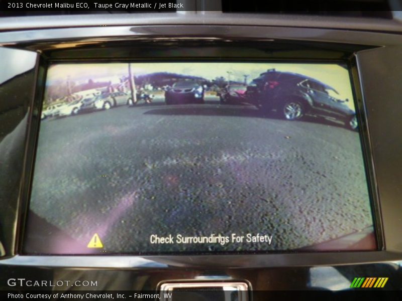 Taupe Gray Metallic / Jet Black 2013 Chevrolet Malibu ECO