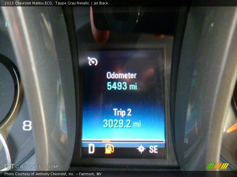 Taupe Gray Metallic / Jet Black 2013 Chevrolet Malibu ECO