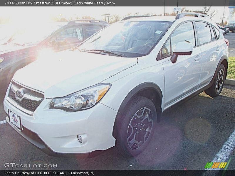 Satin White Pearl / Ivory 2014 Subaru XV Crosstrek 2.0i Limited