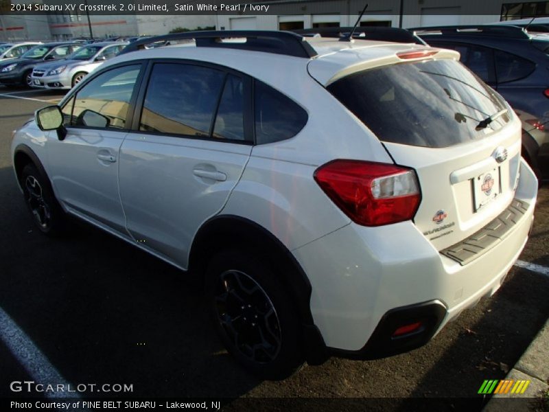Satin White Pearl / Ivory 2014 Subaru XV Crosstrek 2.0i Limited
