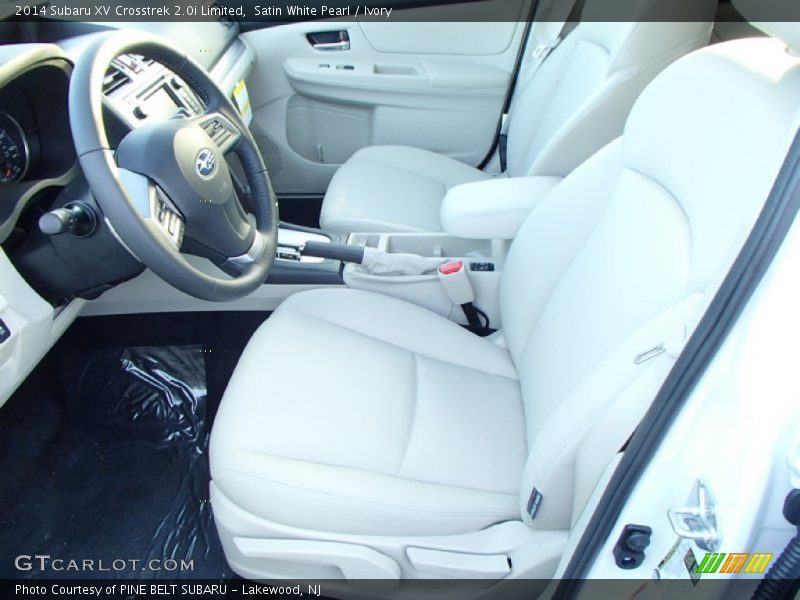 Satin White Pearl / Ivory 2014 Subaru XV Crosstrek 2.0i Limited