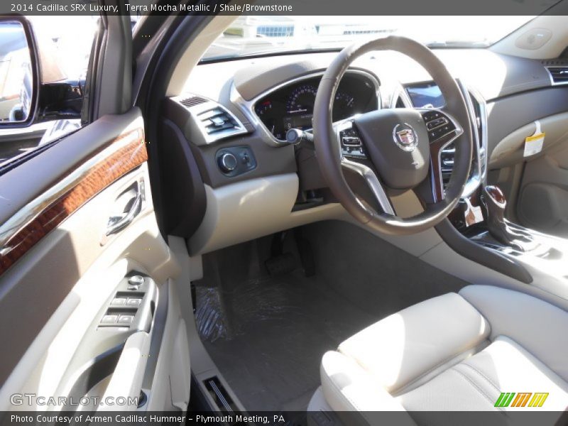 Terra Mocha Metallic / Shale/Brownstone 2014 Cadillac SRX Luxury