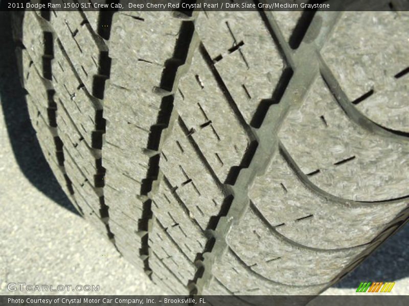 Deep Cherry Red Crystal Pearl / Dark Slate Gray/Medium Graystone 2011 Dodge Ram 1500 SLT Crew Cab