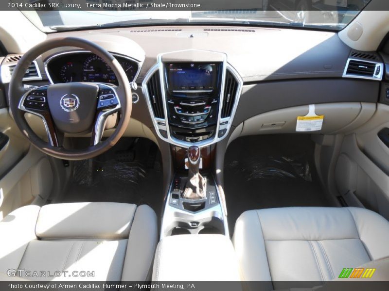 Terra Mocha Metallic / Shale/Brownstone 2014 Cadillac SRX Luxury