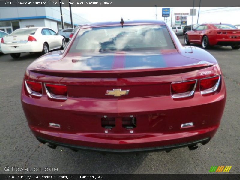 Red Jewel Metallic / Black 2011 Chevrolet Camaro LT Coupe