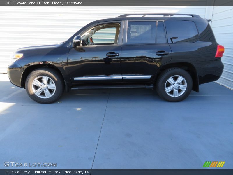 Black / Sandstone 2013 Toyota Land Cruiser