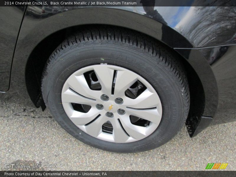 Black Granite Metallic / Jet Black/Medium Titanium 2014 Chevrolet Cruze LS