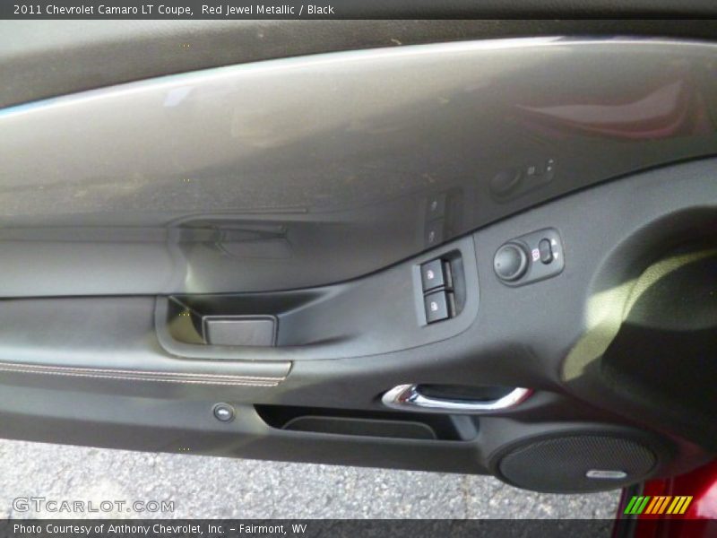Red Jewel Metallic / Black 2011 Chevrolet Camaro LT Coupe