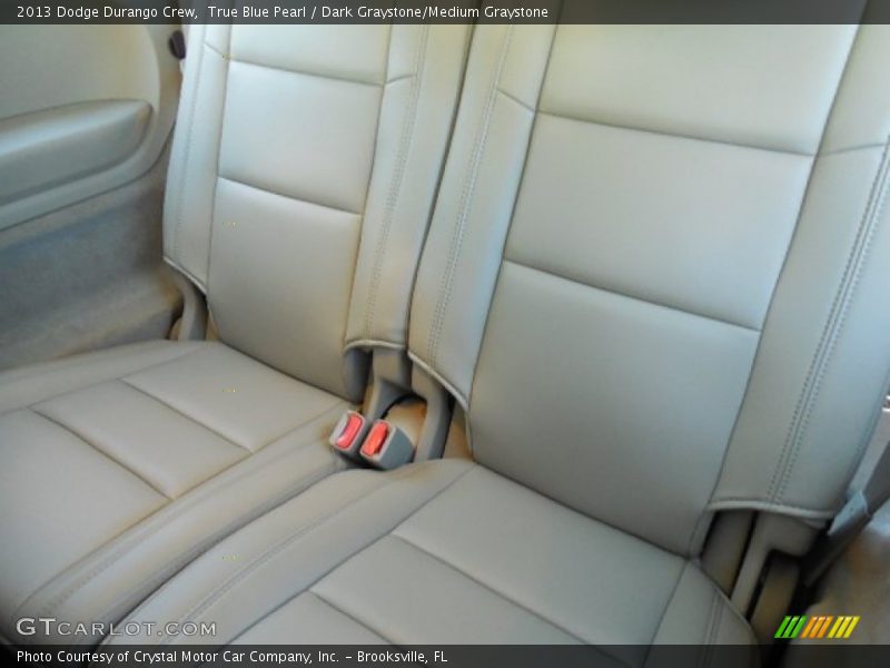 True Blue Pearl / Dark Graystone/Medium Graystone 2013 Dodge Durango Crew