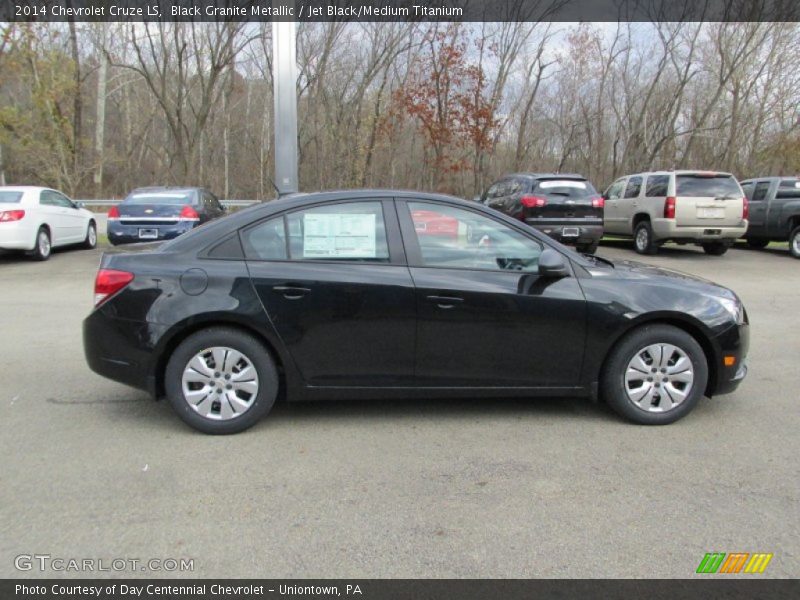 Black Granite Metallic / Jet Black/Medium Titanium 2014 Chevrolet Cruze LS