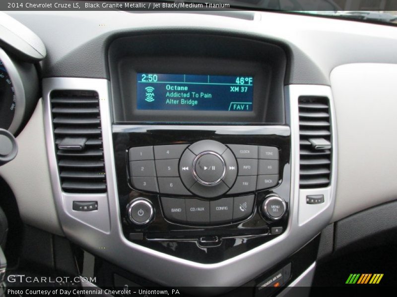 Black Granite Metallic / Jet Black/Medium Titanium 2014 Chevrolet Cruze LS