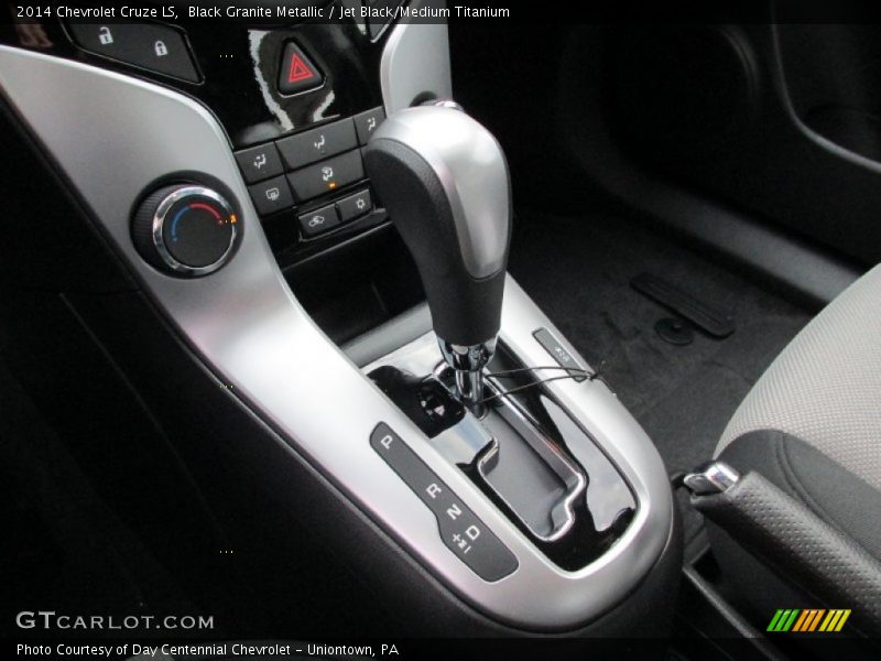 Black Granite Metallic / Jet Black/Medium Titanium 2014 Chevrolet Cruze LS