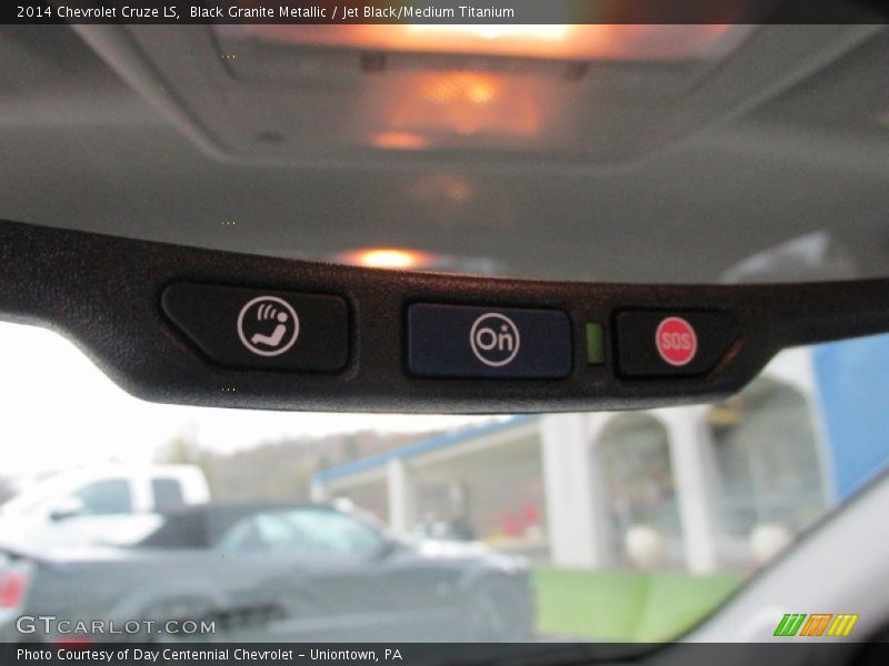 Black Granite Metallic / Jet Black/Medium Titanium 2014 Chevrolet Cruze LS