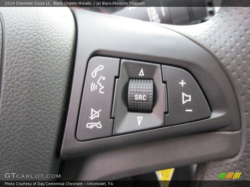 Black Granite Metallic / Jet Black/Medium Titanium 2014 Chevrolet Cruze LS