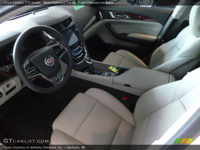 Front Seat of 2014 CTS Sedan